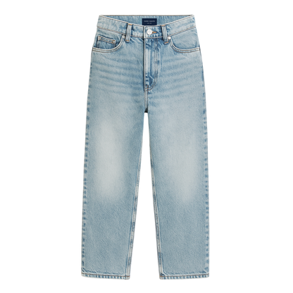 Relaxed Straight Fit Jeans Blue