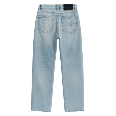 Relaxed Straight Fit Jeans Blue