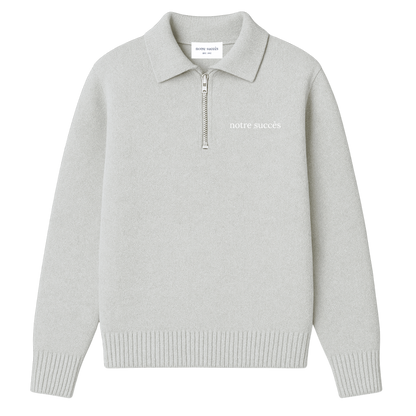 Wool Half Zip