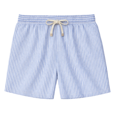 Striped Linen Shorts