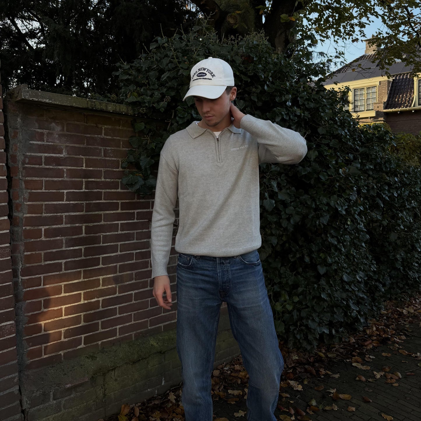 Wool Half Zip