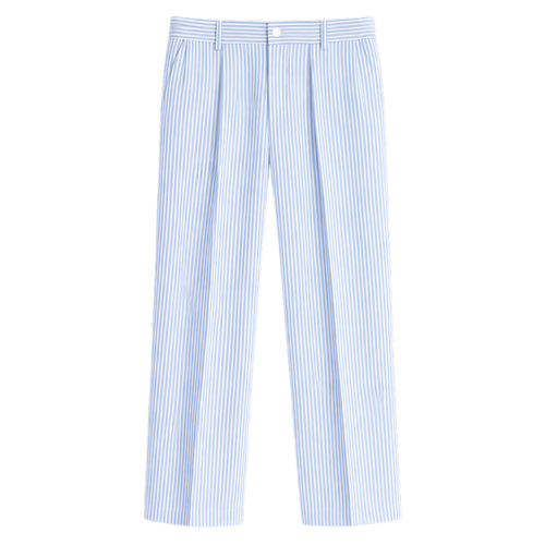 Linen Striped Pants