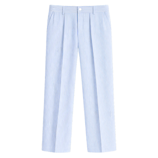 Linen Striped Pants