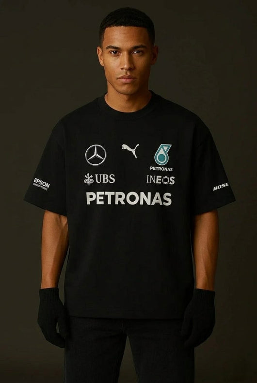 Nightdrive Precision Tee – AMG Black Edition | Premium Streetwear T-Shirt