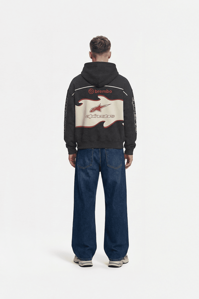 Ducati "Nitro" Racing Oversized Hoodie - Alpinestars Edition